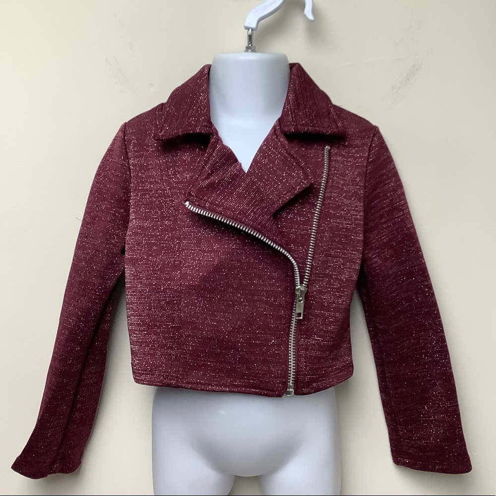 🤑Love to be loved side zip jacket. Size 4.